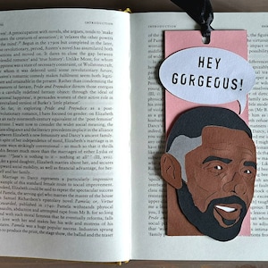Marque-page en carton 3D Idris Elba