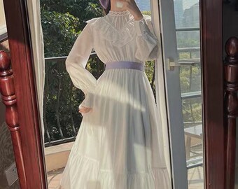 milkmaid prom dress