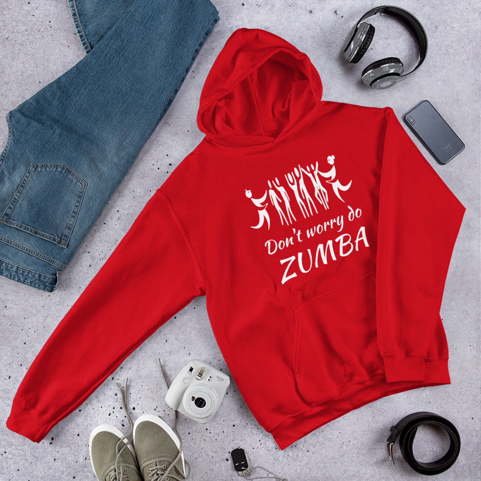Don't Worry Do Zumba Zumba Lover Gift Hoodie Etsy