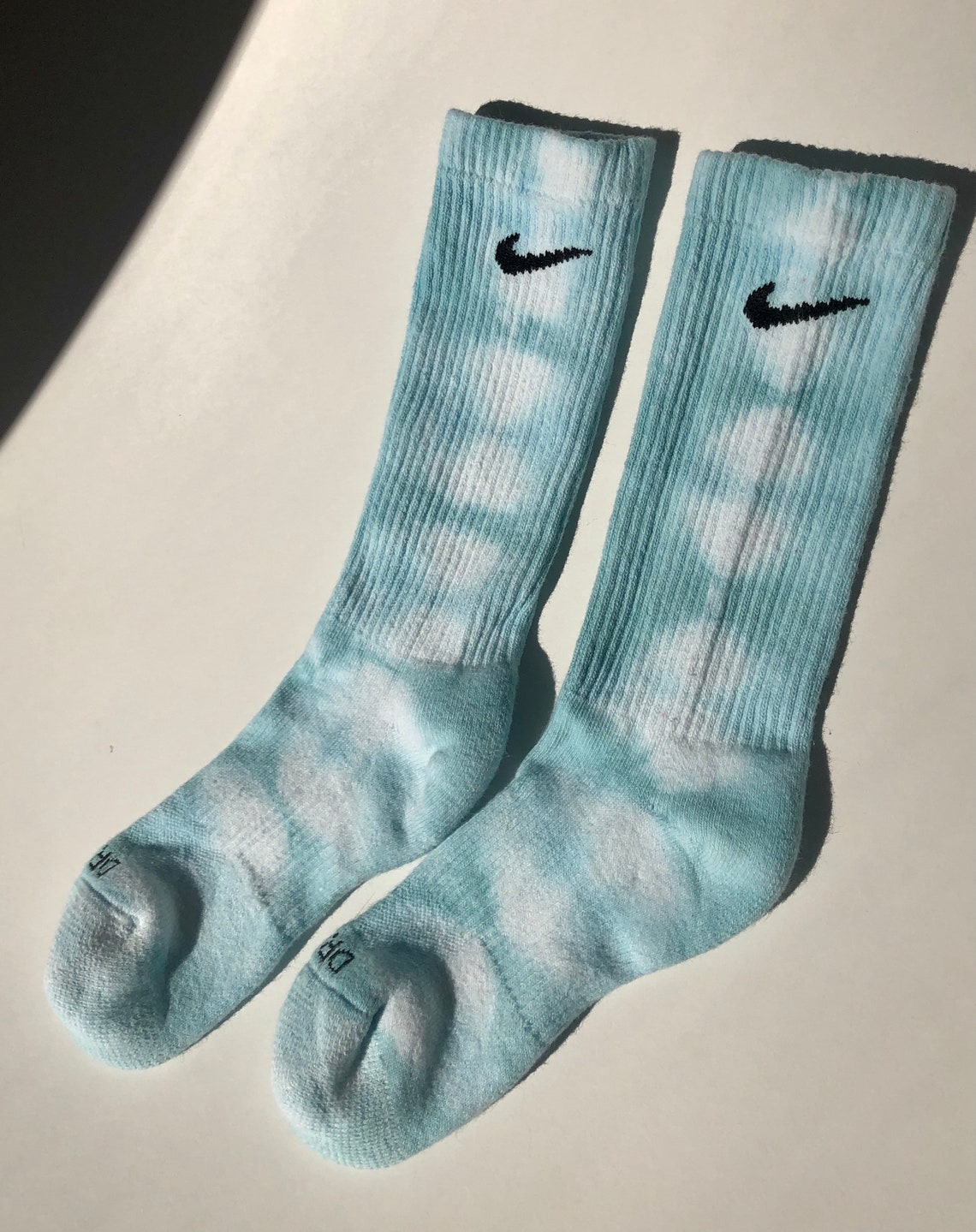 Aqua Nike Crew Socks | Etsy