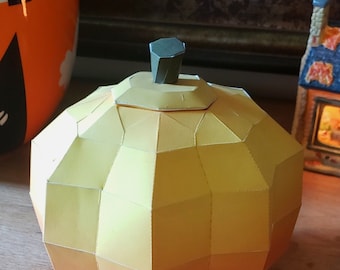 Manualidad de calabaza