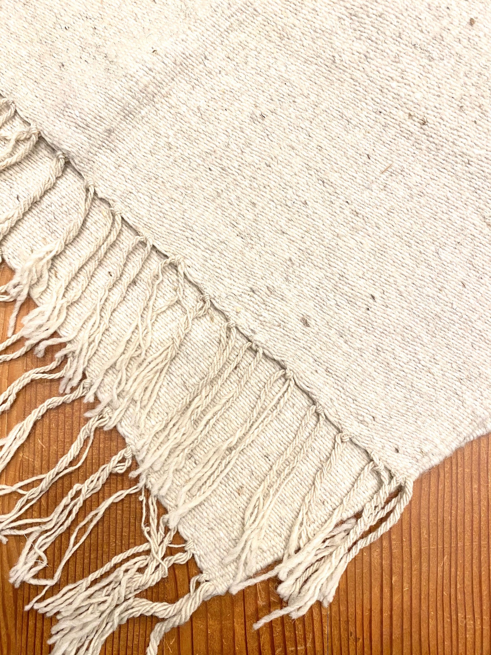 Wool Area Rug Hand Made in Mexico Etsy