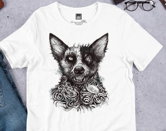 Blue Heeler, ACD, Australian Cattle Dog Lover Gift Shirt Unisex t-shirt