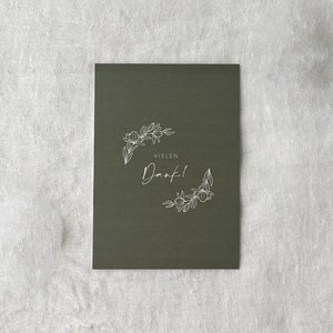 Karte A6 - Danke | LIAWÉ