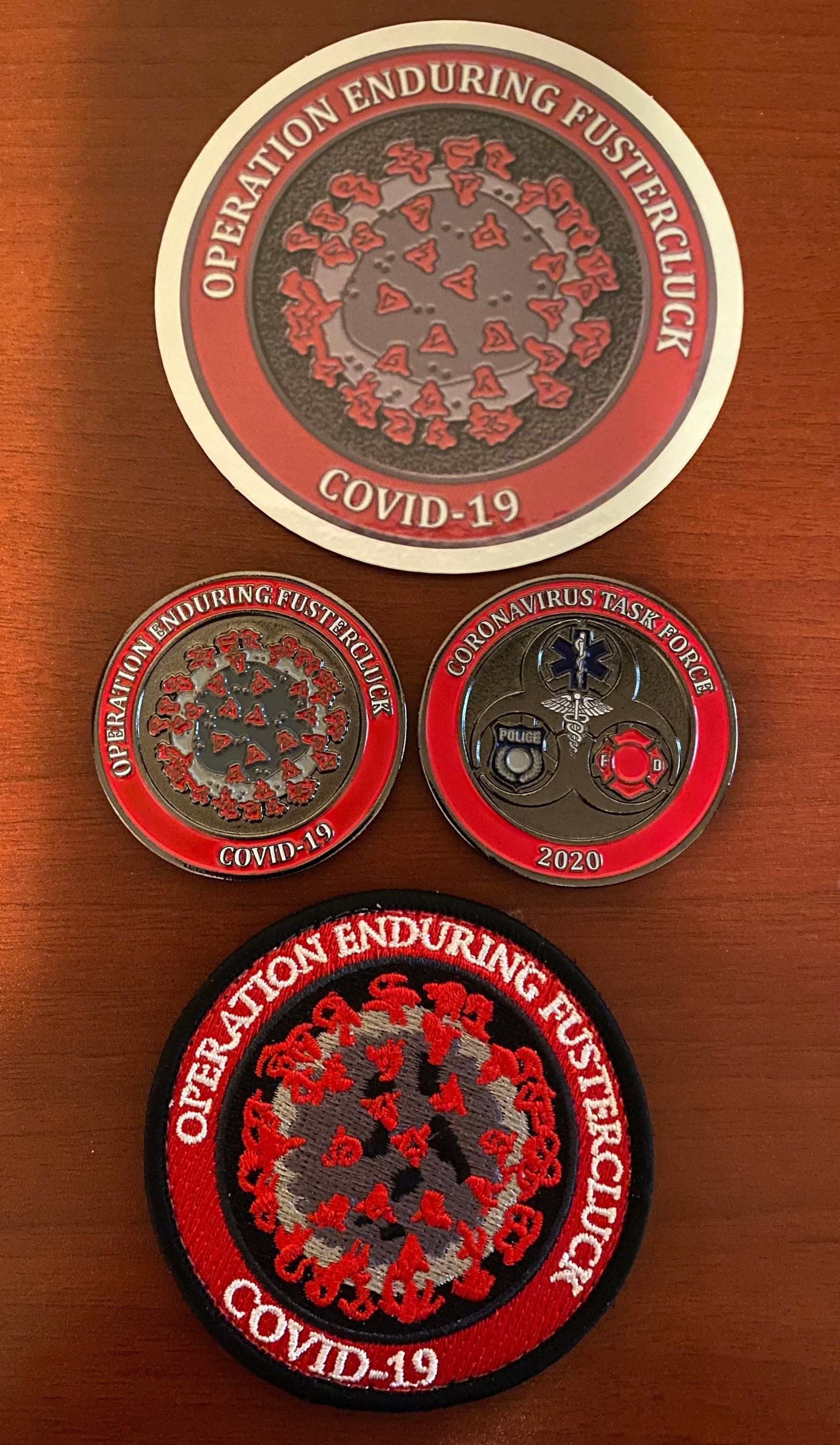 2020 Pandemc Challenge Con 19COV!D Corona-19 Slver Trm Socal - Foto 2