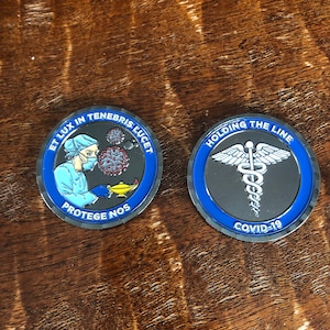 2023 NURSES MONTH (May) Gift 2” Challenge Coin COV!D. Condition is New