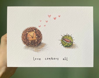 LOVE CONKERS ALL - I Love You / Just Because / Anniversary / Valentine's Card