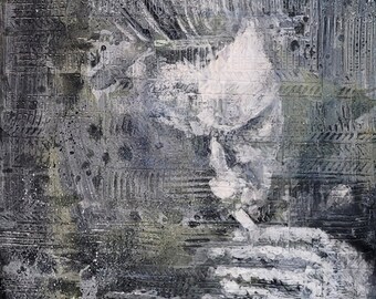 A painting called "After" Original 16" x 20" Acrylic