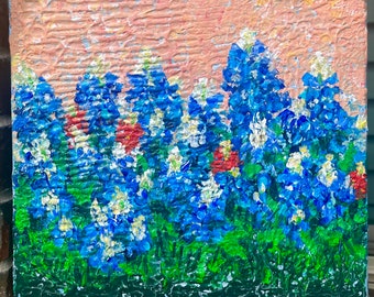 Bluebonnets and paintbrushes