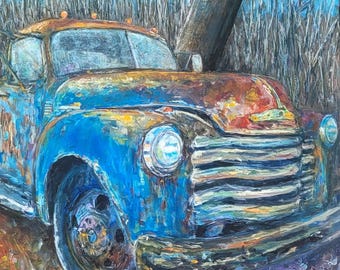 Original Painting in Acrylic titled "Grandfather"