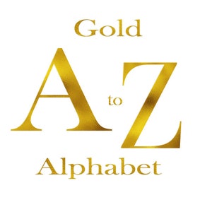 Gold Alphabet/Gold Alphabet/Gold Alphabet Digital/Folie Alphabet Clipart/Gold Grafik/Gold Folie Alphabet/Gold Folie Alphabet/Digitales Gold Alphabet