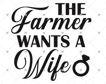 Farm SVG/Farm clipart/Farmer SVG/Farm cutting file/Farm wedding cut file/Silhouette cut files/Farmer engagement/Farming svg/farming clipart