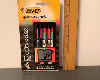 MTV Bic Ballpoint Pens