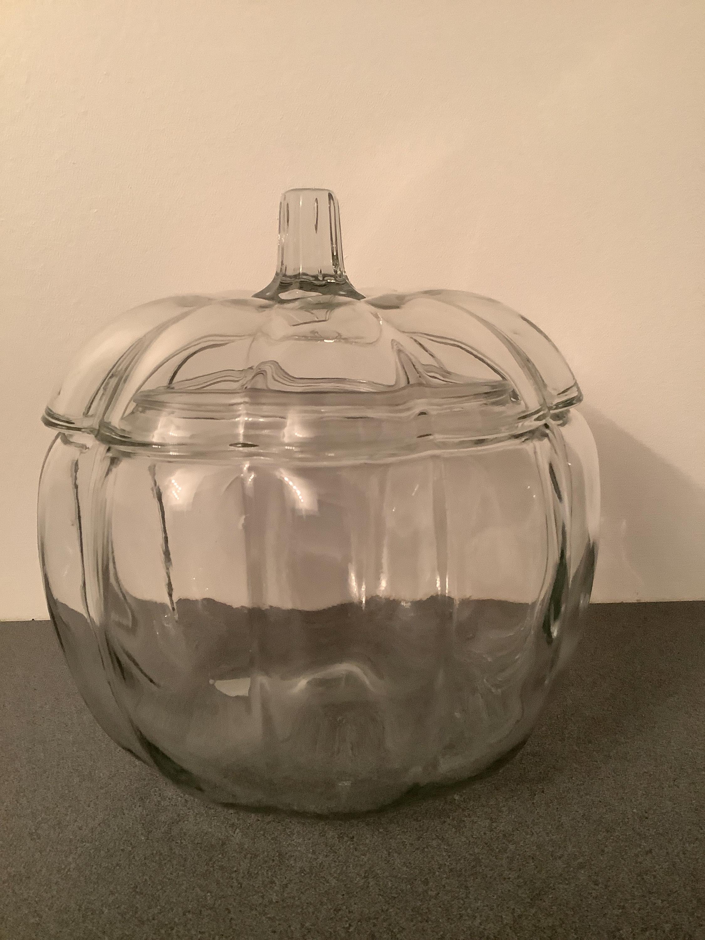 Anchor Hocking Glass Pumpkin Container - Etsy