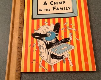 Un chimpancé en la familia - Libro infantil