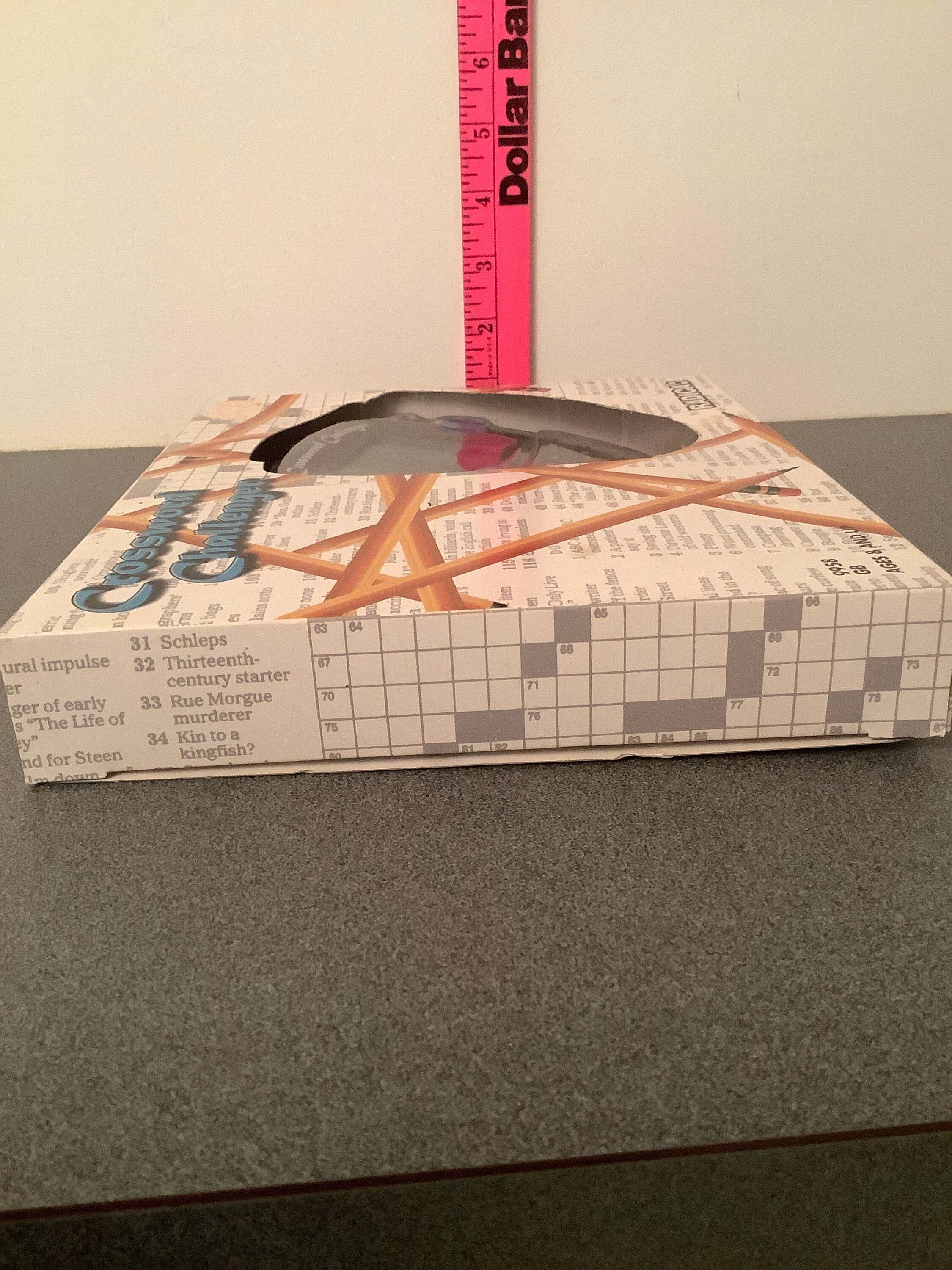 Hand Held Crossword Puzzle Challenger Etsy Hand Held Crossword Puzzle Challenger Etsy