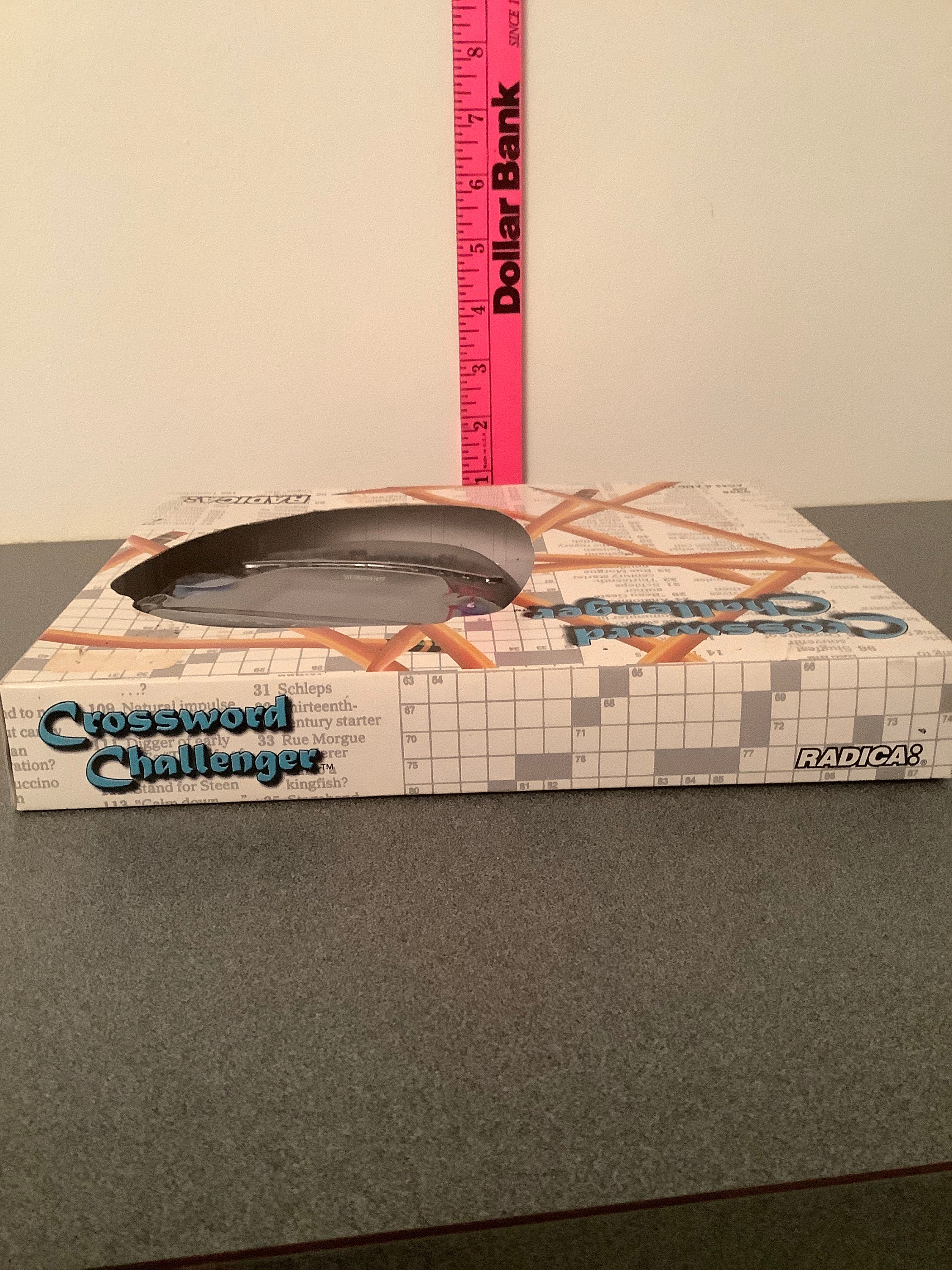 Hand Held Crossword Puzzle Challenger Etsy Hand Held Crossword Puzzle Challenger Etsy
