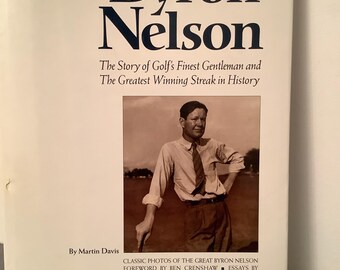 Libro de golf de Byron Nelson