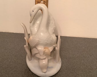 Cisne de cerámica