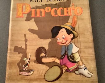 Walt Disney Pinocchio Second Printing