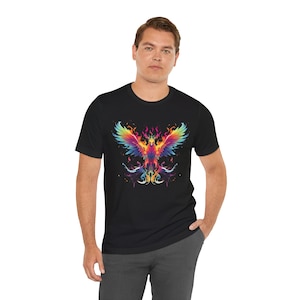 Phoenix Shirt, Cool, Fantasy, Mystical, Inspirational, Greek Mythology Unisex Tee, Phoenix Gifts
