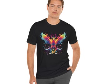 Phoenix Shirt, Cool, Fantasy, Mystical, Inspirational, Greek Mythology Unisex Tee, Phoenix Gifts