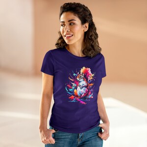 Camiseta de ardilla, naturaleza, camisa amante de los animales, linda camiseta para mujer, regalos de ardilla para ella