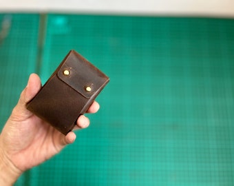 Card Holder STITCHLESS | mini wallet (Tutorial & Pattern)