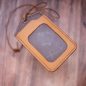 Cordão de identificação de couro DIY mk ii (tutorial e padrão)
