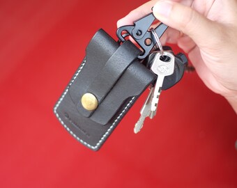 LEATHER KEY HOLDER / Vehicle Registration Pattern