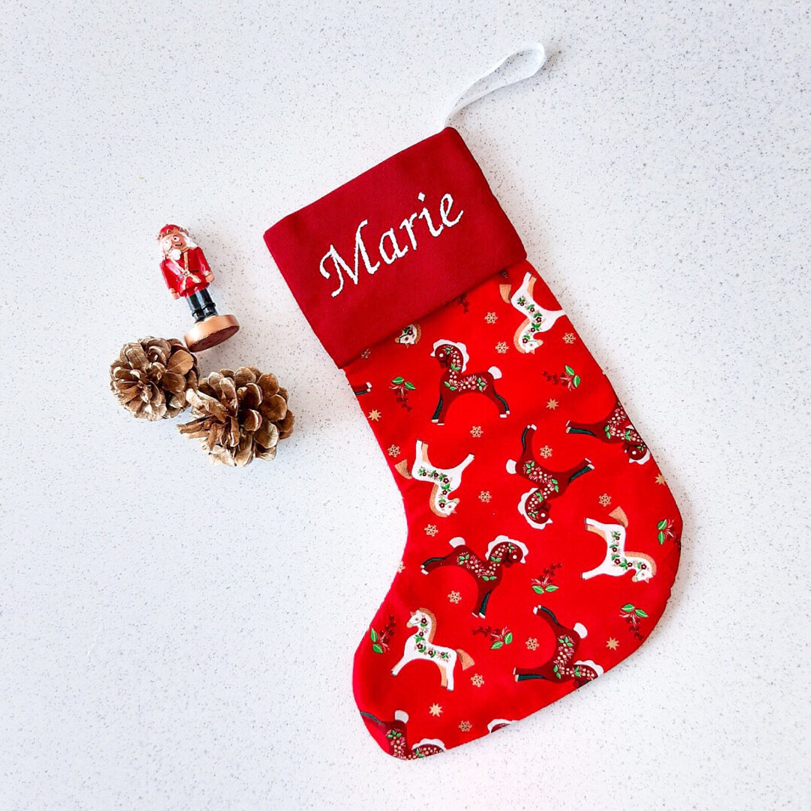 Chaussette de NOEL personnalisée Etsy