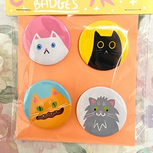 Silly Cats badges