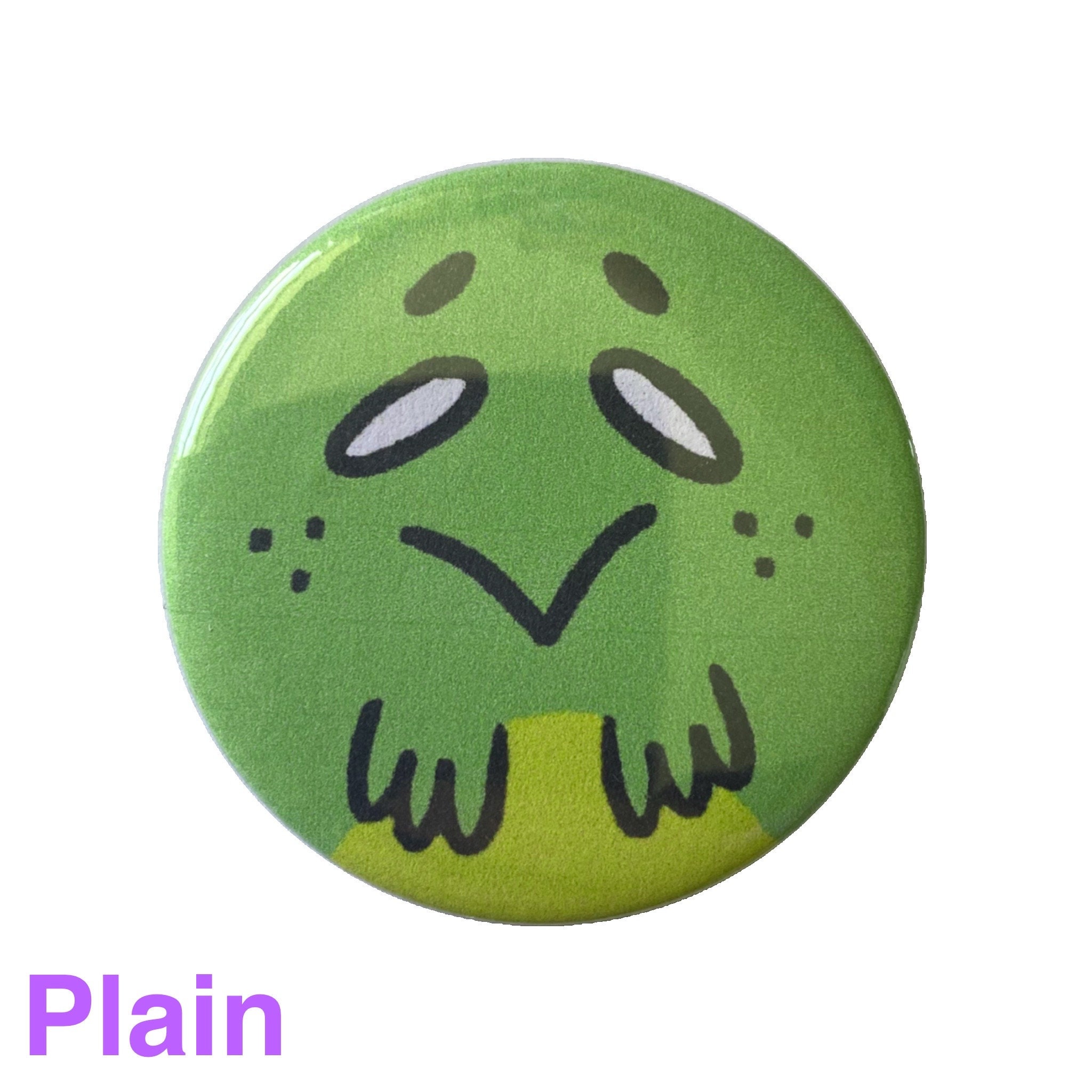 Awkward Button Awkward Froggy Button Badge (+ New SPARKLE Variety!) - Etsy