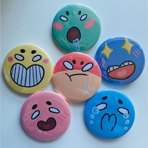 How Are You Feeling? button badges