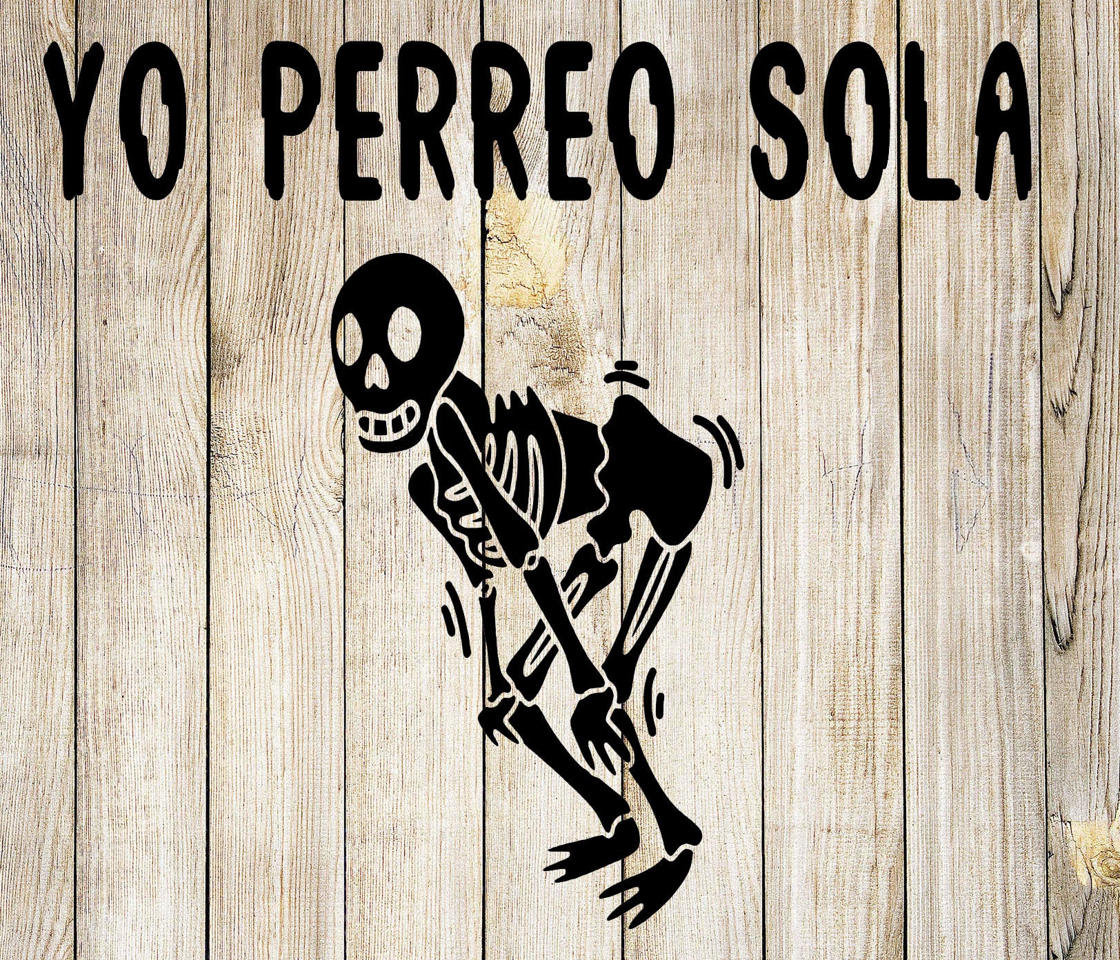 Yo Perreo Sola, Yo Perreo Sola Svg, Perreo Svg, Bad Bunny Svg, Spooky…