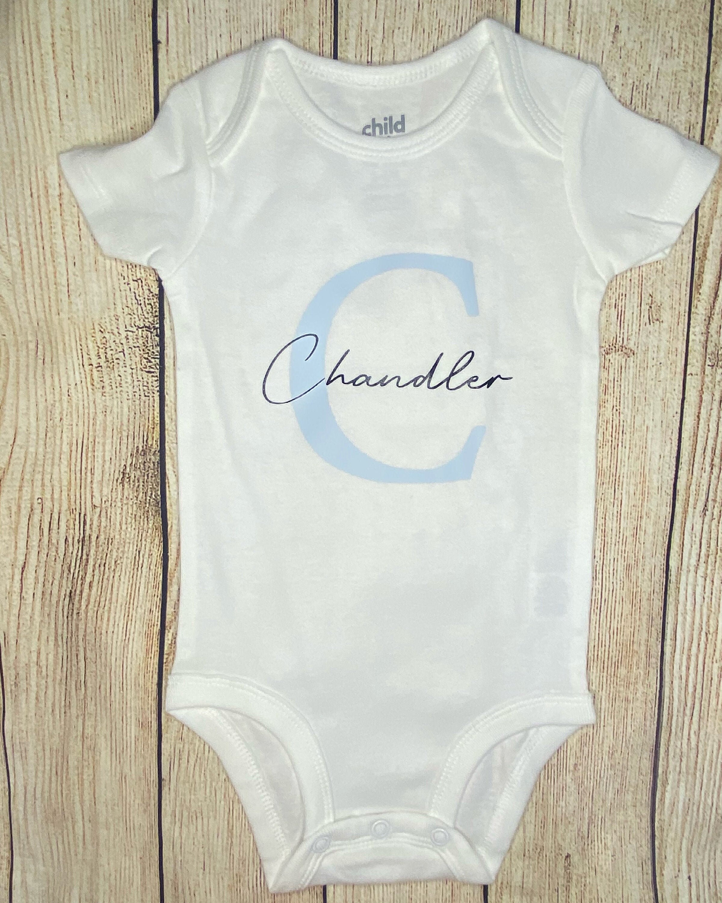 Personalized Name Onesie Name onesie Custom Baby Onesie Etsy