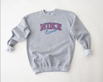 tan nike crewneck sweatshirt