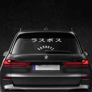 SADBOYZ Sticker Car Window Decal