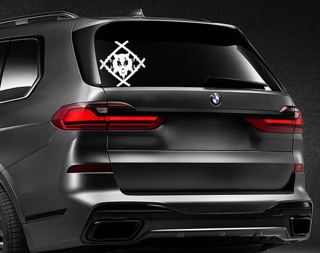 Hollowsquad Decal Xavier Wulf Car Decal Etsy