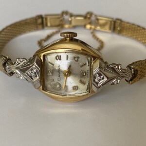 Bulova 10k Rgp Bezel - Etsy display picture 2
