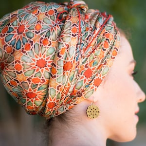 Elegant Head Scarf | Beautiful Silk Scarf | Scarves for Women | Multicolor Silk Wraps | Large Hair Scarf | Hijab | Printed Silk Scarves