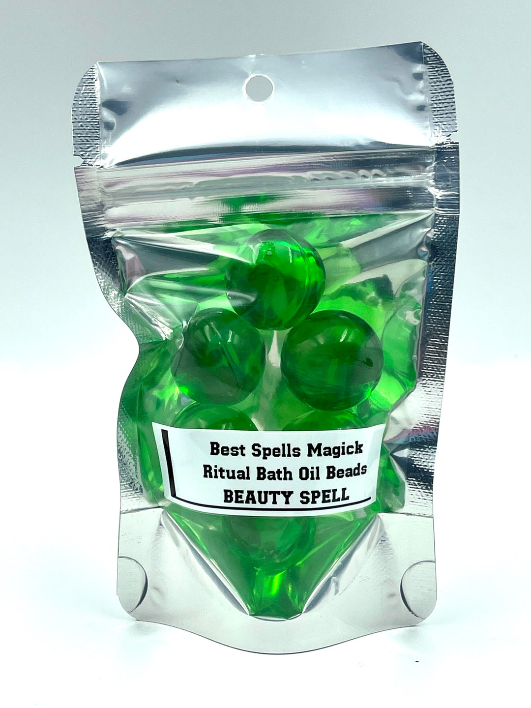 BEAUTY Spell/ritual Bath Oil Beads / Look & Feel Younger and Prettier