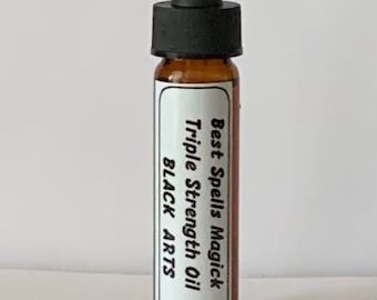 Black Arts Oil – Powerful Hexing, Crossing & Dark Magick Conjure Oil