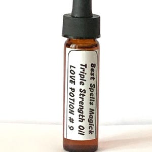 LOVE POTION #9 "Nectar of Love" Triple Strength Magical Oil  Hoodoo Voodoo Wicca