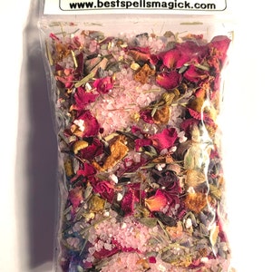 APHRODITE BEAUTY Goat Milk and Salt Bath Ritual for Glamour, Attraction & Self-Love