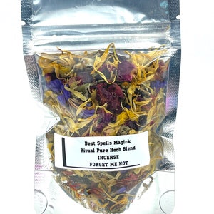 FORGET ME NOT Pure Herbal Incense/Fix Yourself in Their Heart & Mind