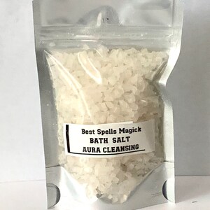 AURA CLEANSING Chakra Balancing Salt Bath – Purify Energy & Raise Vibration
