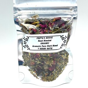 LUCKY 7 HERB Pure Herbs Aromatic Bath/for Gambling, Wealth & Good Fortune