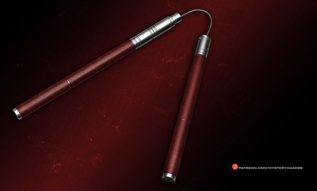 Daredevil Sticks Cosplay LARP 3d Printed Unfinished Etsy UK