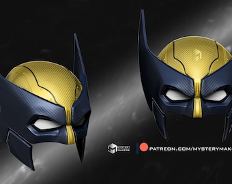 Capucha de Wolverine * Cosplay * LARP * Kit impreso en 3D